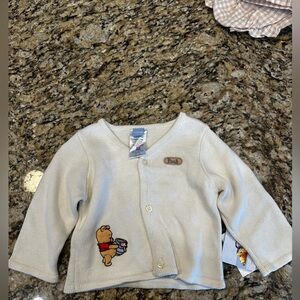Disney Cream Winnie the Pooh Knit Cardigan